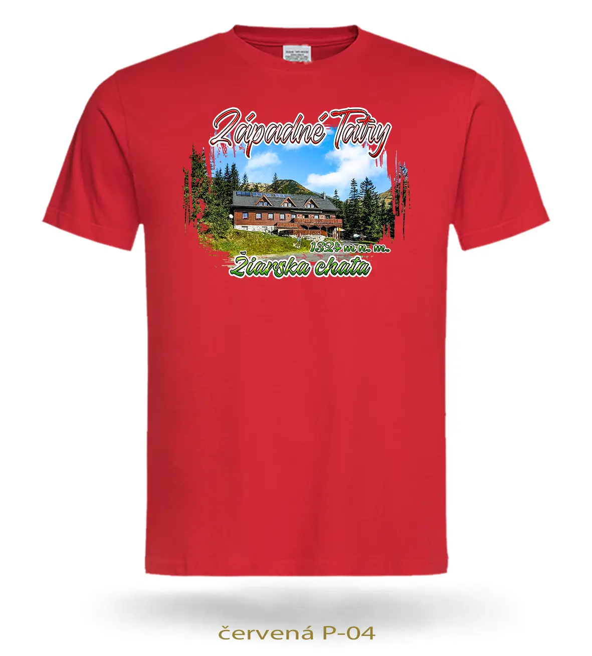 Trička pánske ŽIARSKA CHATA ZÁPADNE TATRY